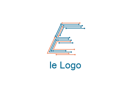 circuit letter E logo