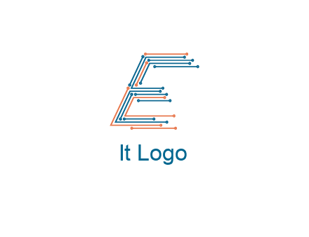 circuit letter E logo