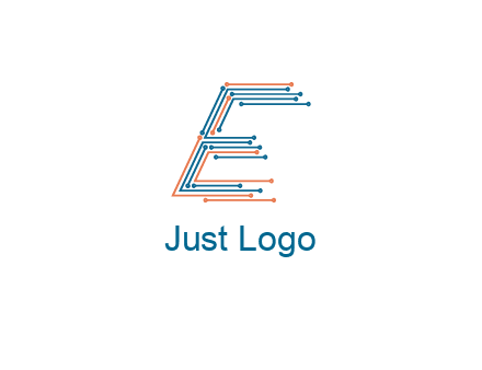 circuit letter E logo