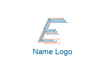 circuit letter E logo
