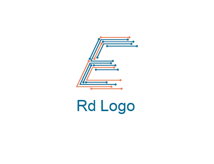 circuit letter E logo