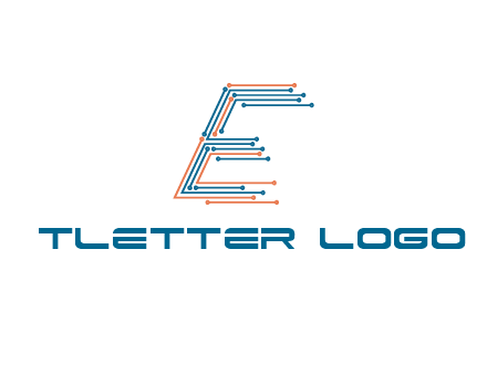 circuit letter E logo