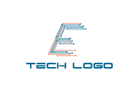 circuit letter E logo