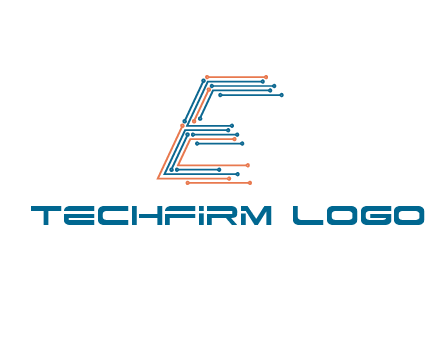 circuit letter E logo