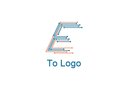 circuit letter E logo