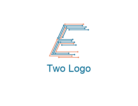 circuit letter E logo