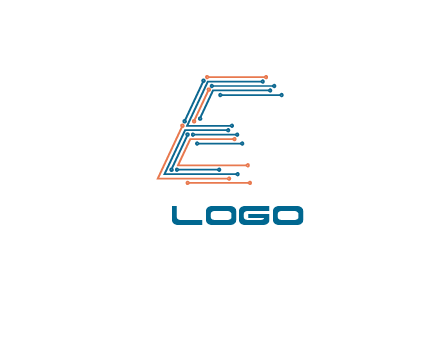 circuit letter E logo