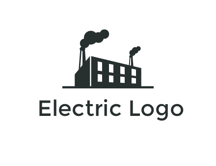 factory with smoke logo