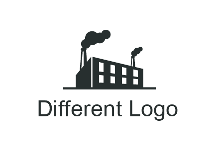 factory with smoke logo