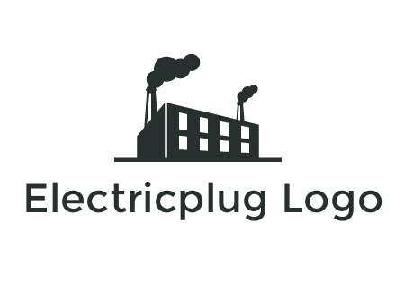 factory with smoke logo