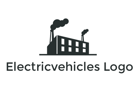 factory with smoke logo