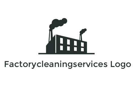 factory with smoke logo