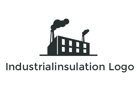 factory with smoke logo