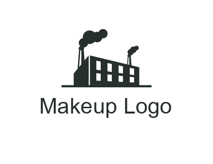factory with smoke logo