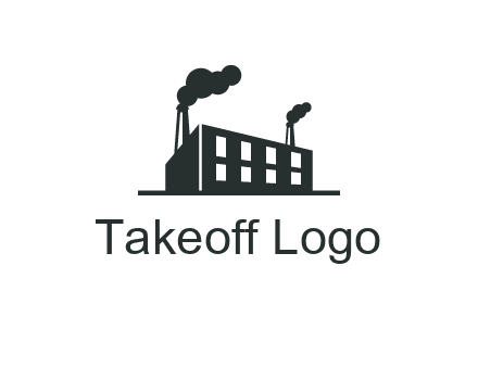 factory with smoke logo