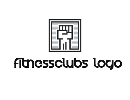 fist in box icon