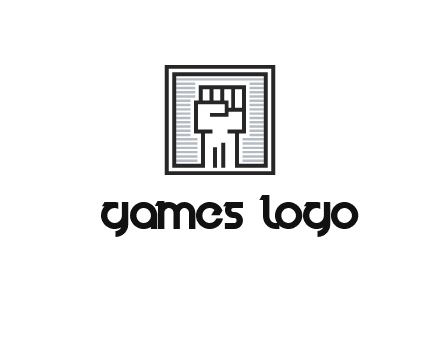 fist in box icon