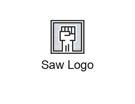 fist in box icon