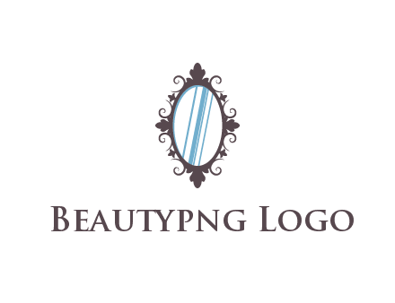 ellipse retro mirror logo