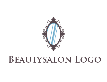 ellipse retro mirror logo