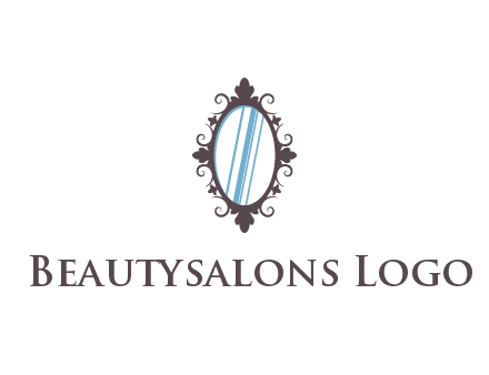 ellipse retro mirror logo