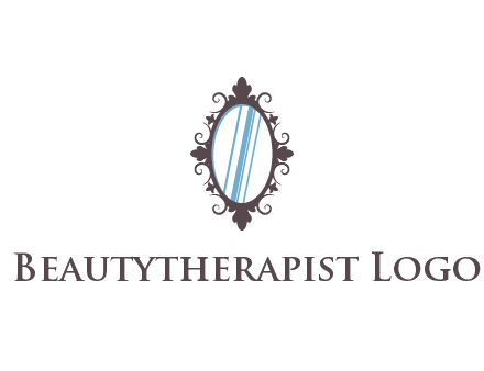 ellipse retro mirror logo