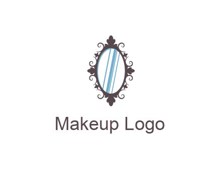 ellipse retro mirror logo