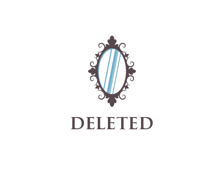 ellipse retro mirror logo