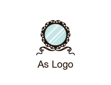 retro mirror logo