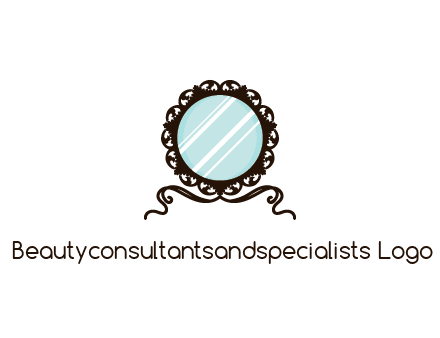 retro mirror logo