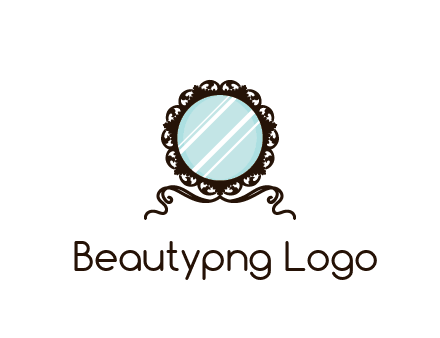 retro mirror logo