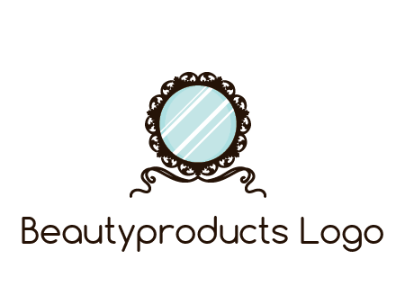 retro mirror logo