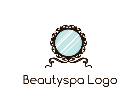 retro mirror logo