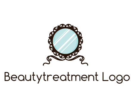 retro mirror logo