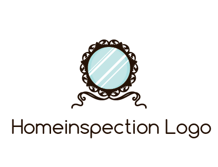 retro mirror logo