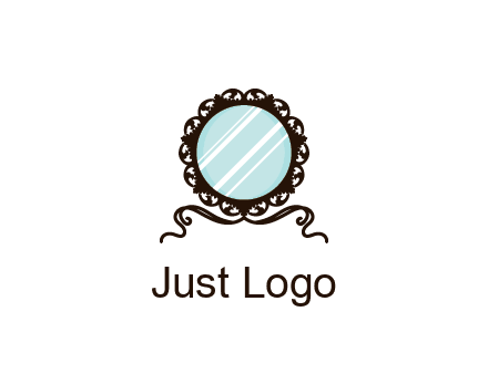 retro mirror logo