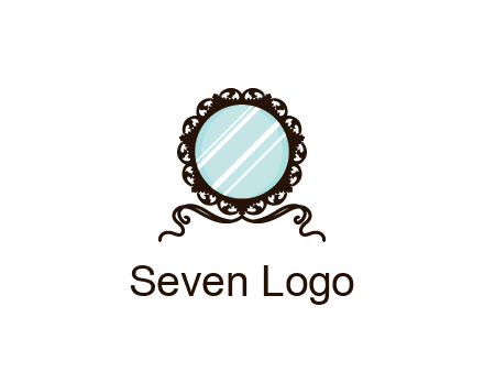 retro mirror logo