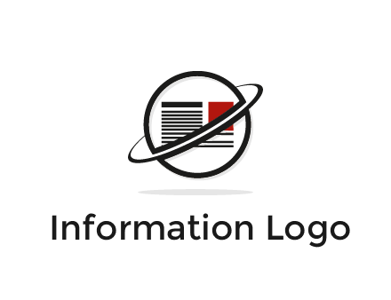 globe with paper logo