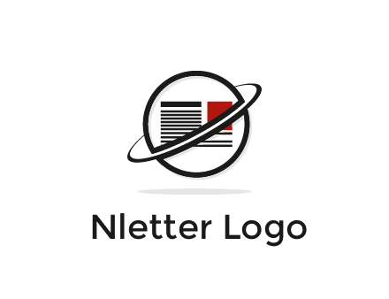 globe with paper logo