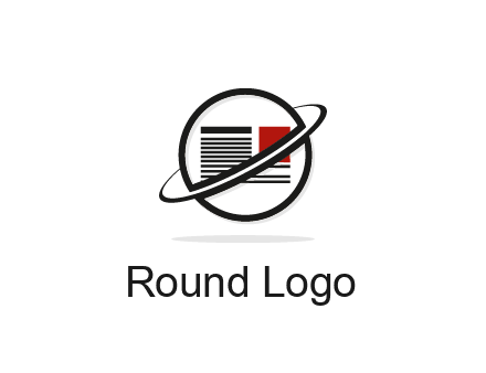 globe with paper logo