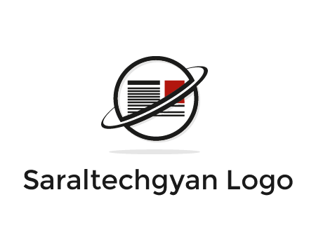 globe with paper logo