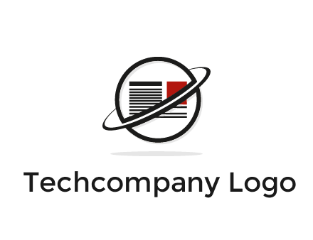 globe with paper logo