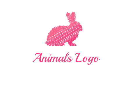 scribble bunny logo