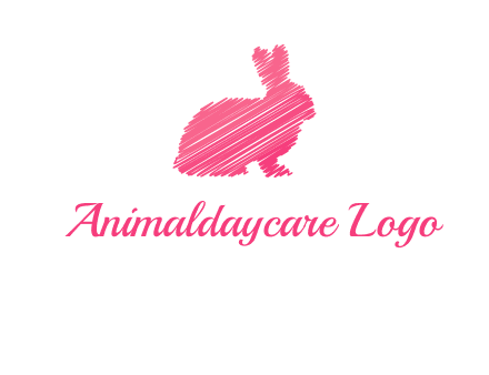 scribble bunny logo