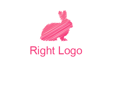 scribble bunny logo