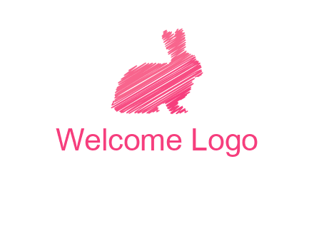 scribble bunny logo