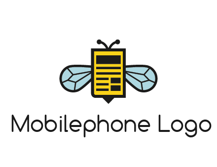 bee and page logo