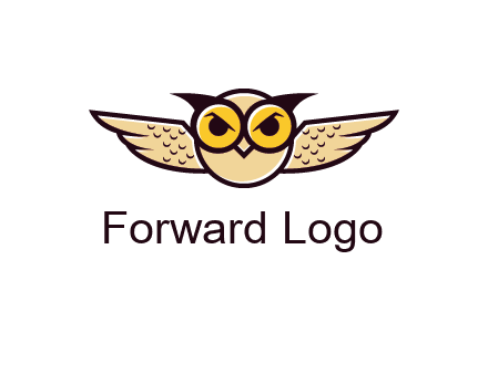 winged owl logo