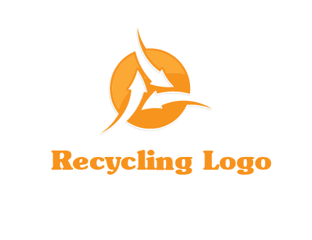 arrows inside circle logo