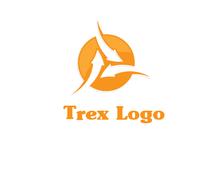 arrows inside circle logo